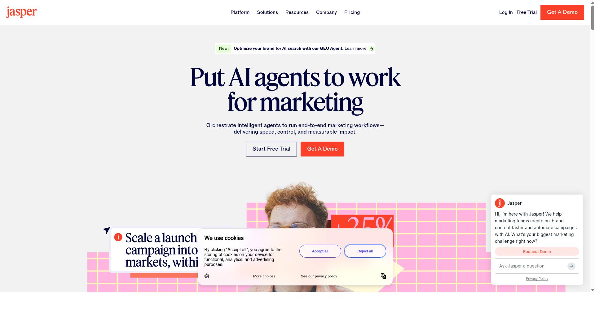 Jasper website