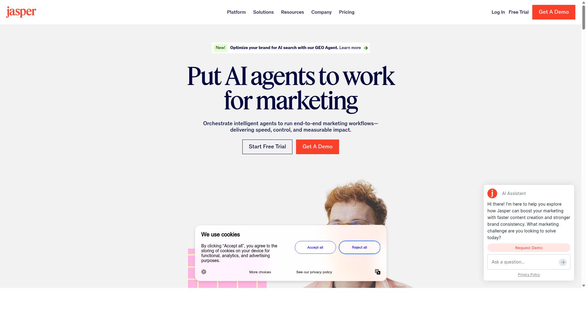 Jasper website
